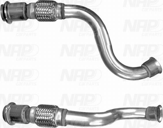 NAP CAC10383 - Tuyau d'échappement droxauto.com