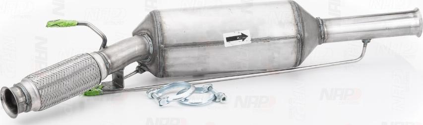 NAP CAD10052 - Filtre à particules / à suie, échappement droxauto.com
