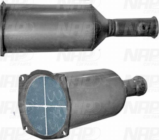 NAP CAD10061 - Filtre à particules / à suie, échappement droxauto.com