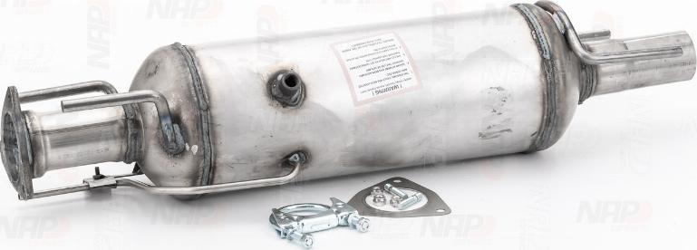 NAP CAD10002 - Filtre à particules / à suie, échappement droxauto.com