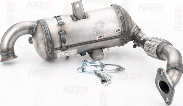 NAP CAD10089 - Filtre à particules / à suie, échappement droxauto.com