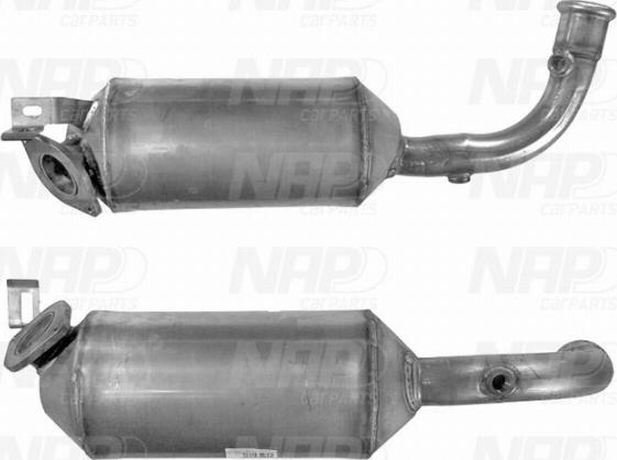 NAP CAD10178 - Filtre à particules / à suie, échappement droxauto.com