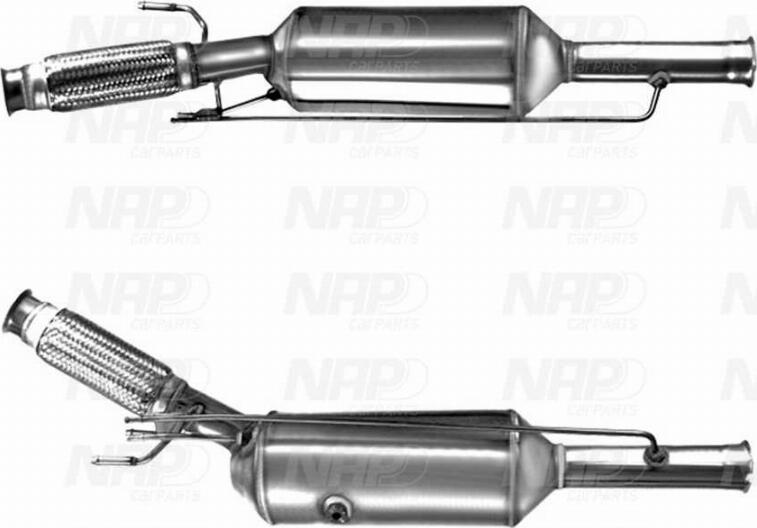 NAP CAD10326 - Filtre à particules / à suie, échappement droxauto.com