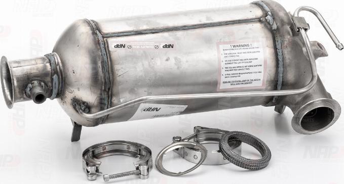 NAP CAD10256 - Filtre à particules / à suie, échappement droxauto.com