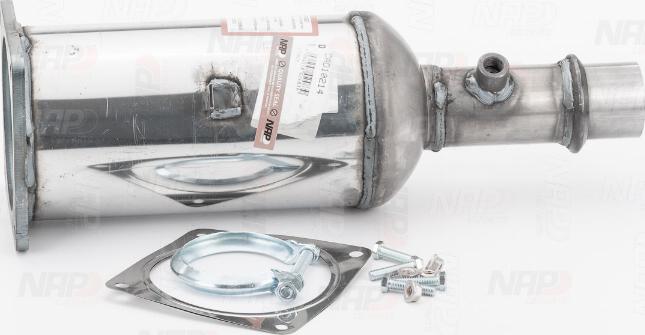 NAP CAD10214 - Filtre à particules / à suie, échappement droxauto.com