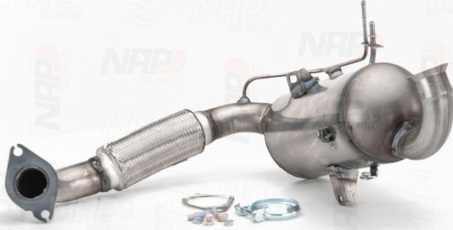 NAP CAD10721 - Filtre à particules / à suie, échappement droxauto.com