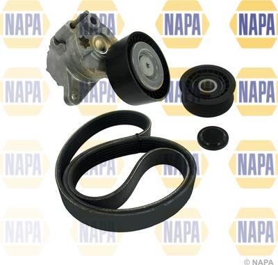 NAPA NAK3064 - Jeu de courroies trapézoïdales à nervures droxauto.com
