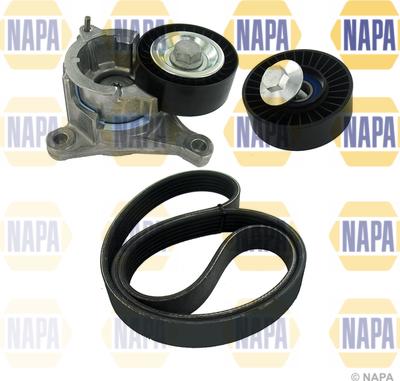 NAPA NAK3063 - Jeu de courroies trapézoïdales à nervures droxauto.com