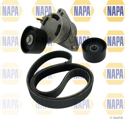 NAPA NAK3067 - Jeu de courroies trapézoïdales à nervures droxauto.com