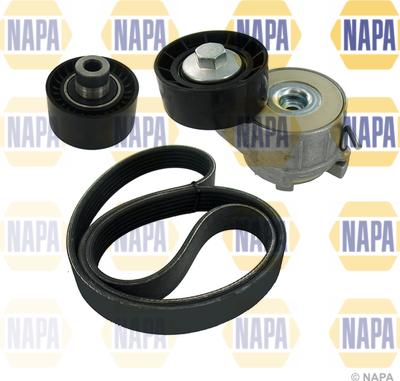 NAPA NAK3005 - Jeu de courroies trapézoïdales à nervures droxauto.com