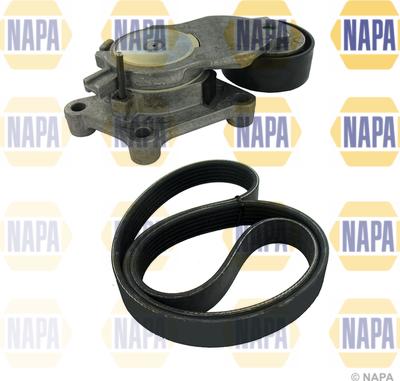 NAPA NAK3002 - Jeu de courroies trapézoïdales à nervures droxauto.com