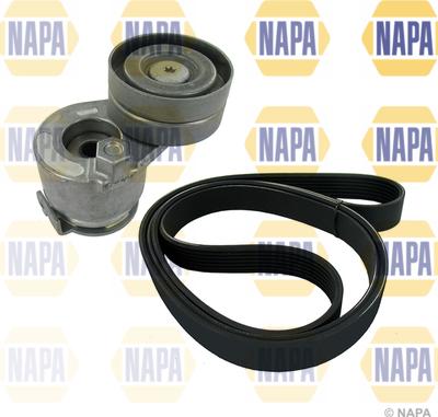 NAPA NAK3007 - Jeu de courroies trapézoïdales à nervures droxauto.com