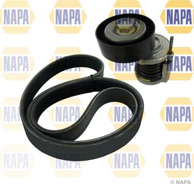 NAPA NAK3012 - Jeu de courroies trapézoïdales à nervures droxauto.com