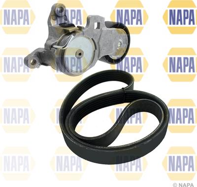 NAPA NAK3089 - Jeu de courroies trapézoïdales à nervures droxauto.com