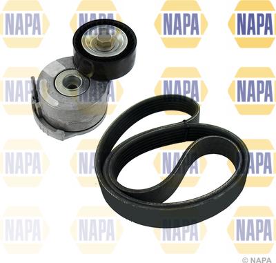 NAPA NAK3039 - Jeu de courroies trapézoïdales à nervures droxauto.com