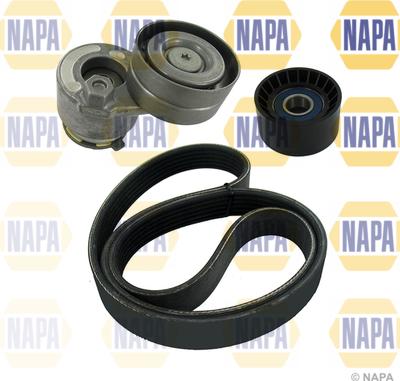 NAPA NAK3036 - Jeu de courroies trapézoïdales à nervures droxauto.com