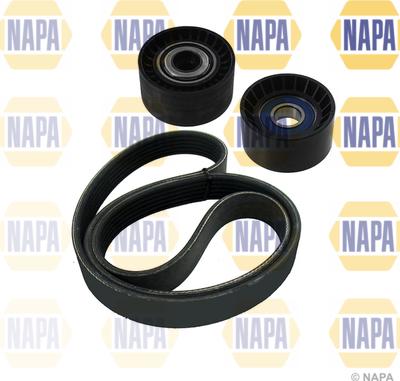 NAPA NAK3030 - Jeu de courroies trapézoïdales à nervures droxauto.com