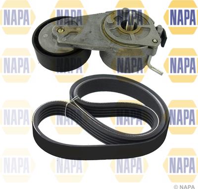 NAPA NAK3038 - Jeu de courroies trapézoïdales à nervures droxauto.com