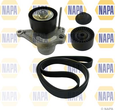 NAPA NAK3021 - Jeu de courroies trapézoïdales à nervures droxauto.com