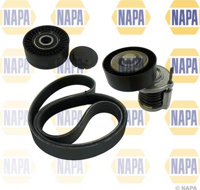 NAPA NAK3072 - Jeu de courroies trapézoïdales à nervures droxauto.com