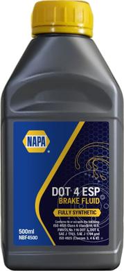 NAPA NBF4500 - Liquide de frein droxauto.com