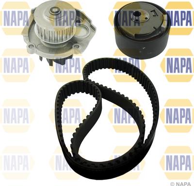 NAPA NBW1051 - Pompe à eau + kit de courroie de distribution droxauto.com