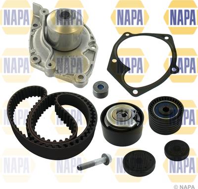 NAPA NBW1058 - Pompe à eau + kit de courroie de distribution droxauto.com