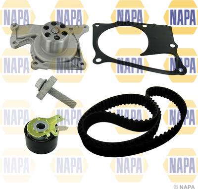 NAPA NBW1004 - Pompe à eau + kit de courroie de distribution droxauto.com