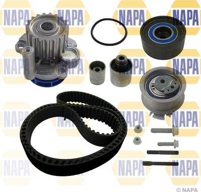 NAPA NBW1034 - Pompe à eau + kit de courroie de distribution droxauto.com