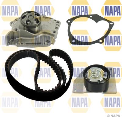 NAPA NBW1038 - Pompe à eau + kit de courroie de distribution droxauto.com