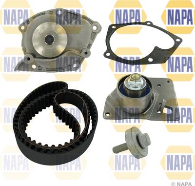 NAPA NBW1020 - Pompe à eau + kit de courroie de distribution droxauto.com