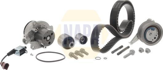 NAPA NBW1150 - Pompe à eau + kit de courroie de distribution droxauto.com