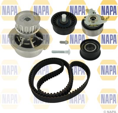 NAPA NBW1104 - Pompe à eau + kit de courroie de distribution droxauto.com