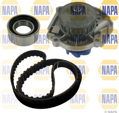 NAPA NBW1100 - Pompe à eau + kit de courroie de distribution droxauto.com