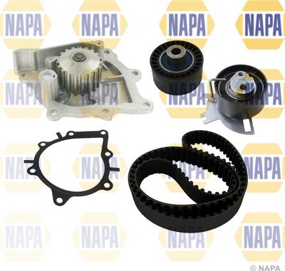 NAPA NBW1101 - Pompe à eau + kit de courroie de distribution droxauto.com