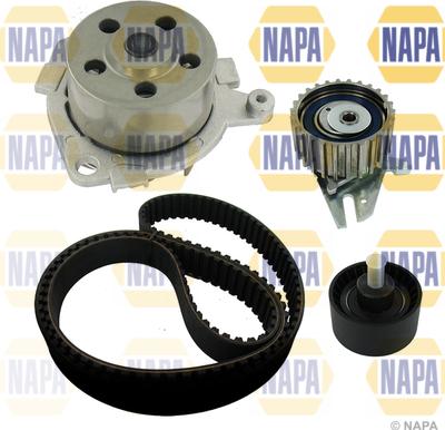 NAPA NBW1107 - Pompe à eau + kit de courroie de distribution droxauto.com