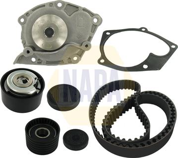 NAPA NBW1115 - Pompe à eau + kit de courroie de distribution droxauto.com