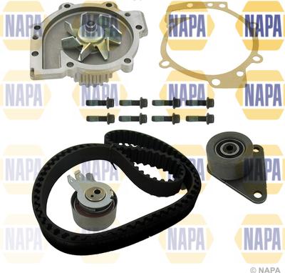 NAPA NBW1111 - Pompe à eau + kit de courroie de distribution droxauto.com