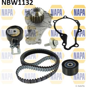 NAPA NBW1132 - Pompe à eau + kit de courroie de distribution droxauto.com