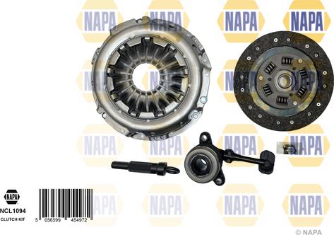 NAPA NCL1094 - Kit d'embrayage droxauto.com