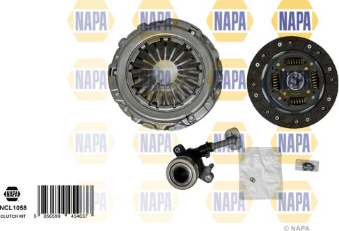 NAPA NCL1058 - Kit d'embrayage droxauto.com