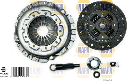 NAPA NCL1062 - Kit d'embrayage droxauto.com