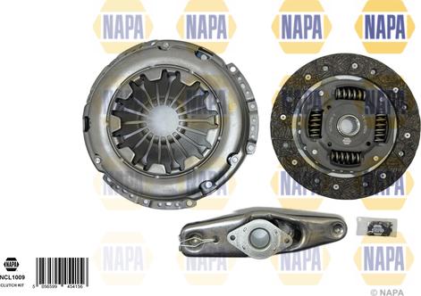 NAPA NCL1009 - Kit d'embrayage droxauto.com
