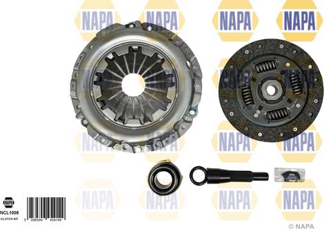 NAPA NCL1008 - Kit d'embrayage droxauto.com