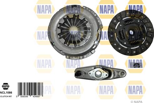 NAPA NCL1086 - Kit d'embrayage droxauto.com