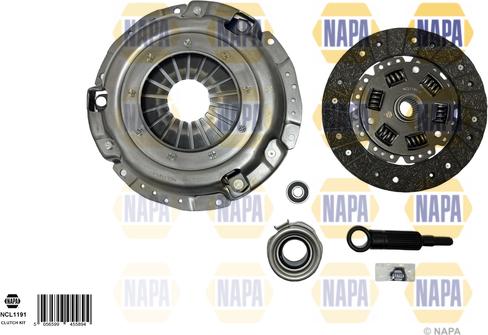 NAPA NCL1191 - Kit d'embrayage droxauto.com