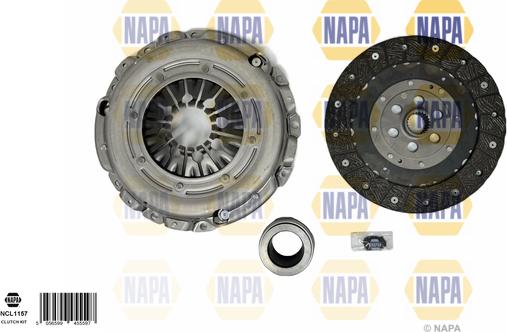 NAPA NCL1157 - Kit d'embrayage droxauto.com