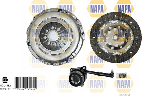 NAPA NCL1182 - Kit d'embrayage droxauto.com