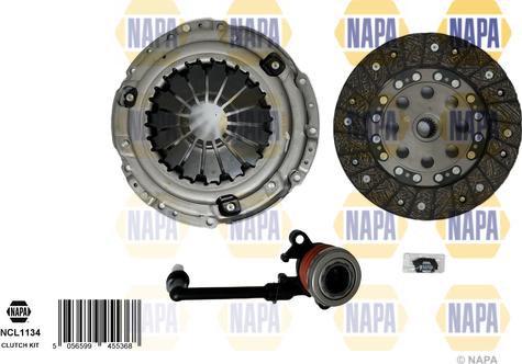 NAPA NCL1134 - Kit d'embrayage droxauto.com