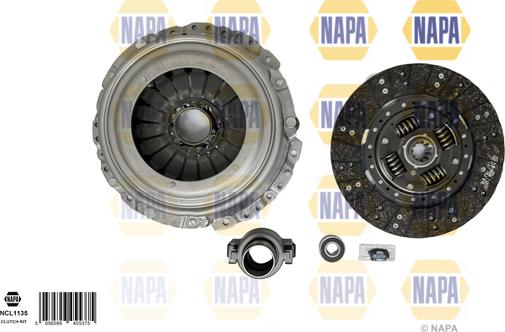NAPA NCL1135 - Kit d'embrayage droxauto.com